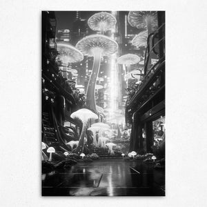 Luminescent Urban Mystique - Canvas