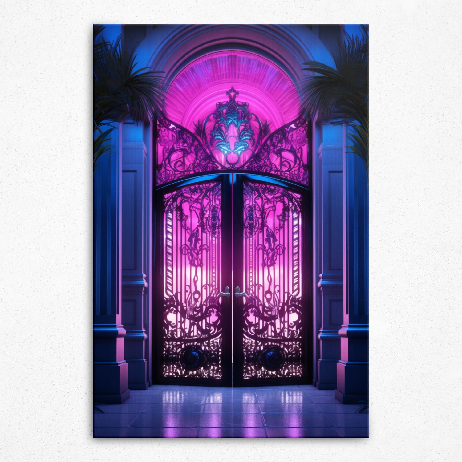 Violet Veil - Canvas