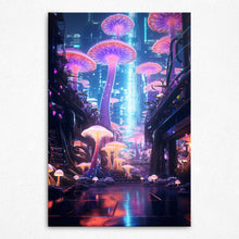 Load image into Gallery viewer, Luminescent Urban Mystique - Canvas
