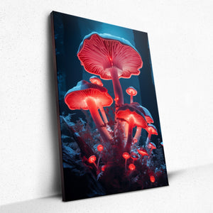 Crimson Enchantment - Canvas