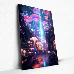 Luminescent Urban Mystique - Canvas